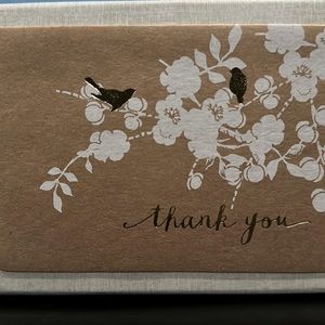 Thank you cards. Willing to sell each box individually